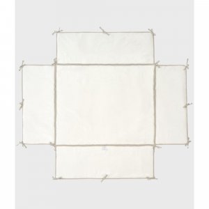 Tapis de parc 75x95cm - veloudoux vert Noukies