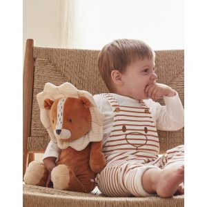 Peluche babou medium en veloudoux caramel Noukies