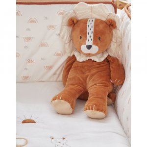 Peluche babou medium en veloudoux caramel Noukies