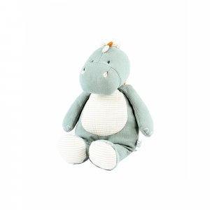 Peluche dinosaure vert sauge - 25 cm Noukies