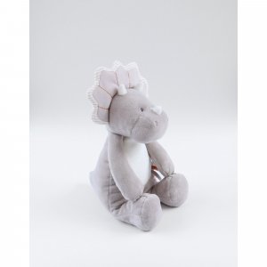 Peluche douce rhinocéros 25cm Noukies