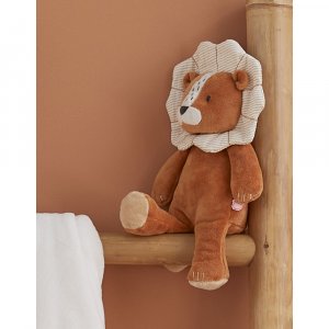 Peluche small babou en veloudoux caramel Noukies