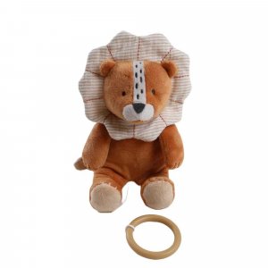 Peluche babou mini musicale en veloudoux caramel Noukies