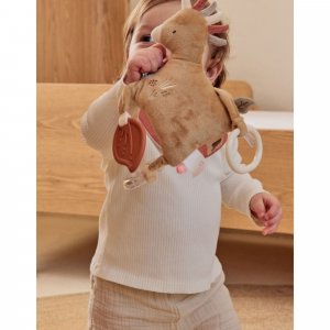 Peluche d'activité de voyage - cheval toffee Noukies