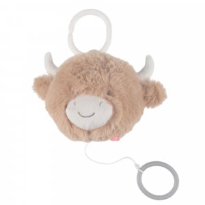 Peluche musicale en veloudoux fluffy Noukies