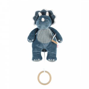 Mini peluche musicale tricératops ops Noukies