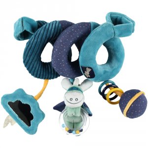Jouet de lit bébé spirale d'activités super-héros