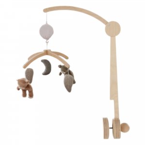 Mobile musical bras bois Noukies