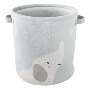 Panier de rangement jacquard bio anna et milo