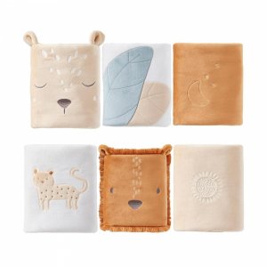 6 protèges barreaux pour lits et parcs bébé multicolore Noukies