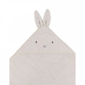 Cape de bain bébé - moka Noukies