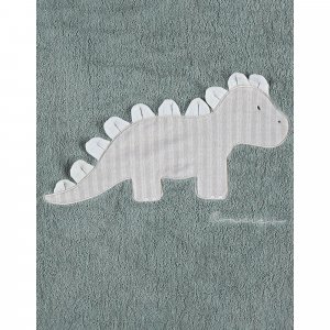Matelas à langer avec housse dinosaure stegi Noukies