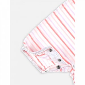 Combinaison rayée smart girl 1 mois Noukies