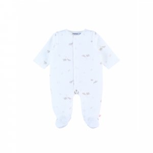 Pyjama velours 1 mois bali, moka & snow Noukies
