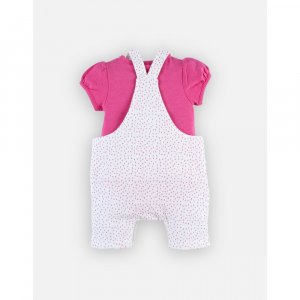 Ensemble bébé body et salopette arc en ciel 9 mois Noukies