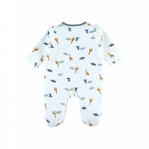 Pyjama bébé en velours stegi tiga et ops - 6 mois Noukies