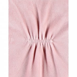 Pyjama bébé en velours tiga rose - 6 mois Noukies
