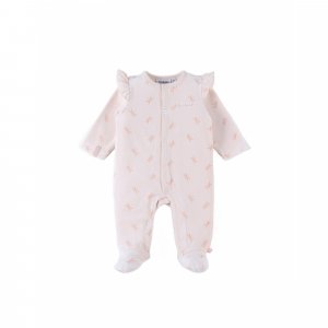Pyjama bébé en velours popsie - 6 mois Noukies