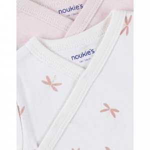 Lot de 2 bodies coton bio manches longues prématuré - popsie Noukies