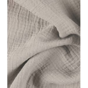 Lot de 2 langes 100 x 100 cm en mousseline de coton bio plumes de lune Noukies