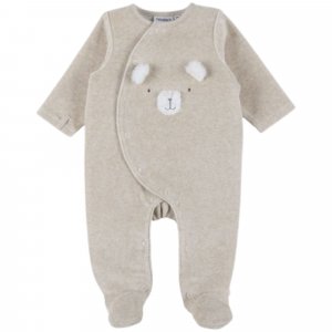 Pyjama bébé de naissance en velours orso Noukies