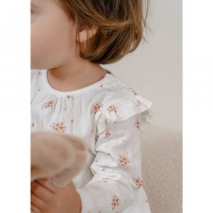 Lot de 2 pyjamas bébé manches longues, jersey - vintage flowers - 2y Noukies
