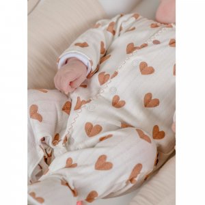 Pyjama bébé en jersey coton pointelle - 6m Noukies