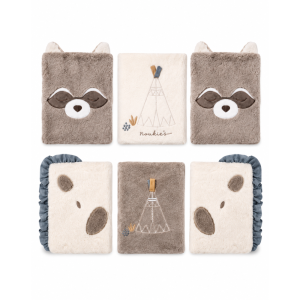 Lot de 6 protège-barreaux pour lit et parc raku, lino & pico Noukies
