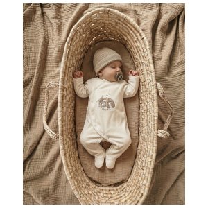 Pyjama bébé de naissance en velours raku Noukies