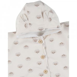 Poncho imperméable avec doublure rose - 18m mix and match Noukies