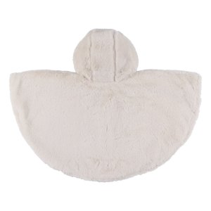 Poncho bébé en fausse fourrure 18-36m - beige Noukies