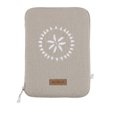 Protège carnet de santé beige