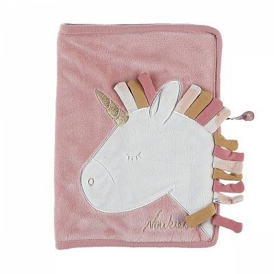 NOUKIES Protège carnet de santé lina rose
