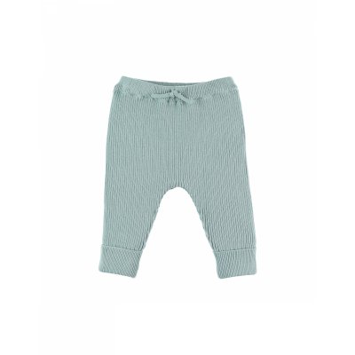 NOUKIES Legging maille vert d'eau 9 mois