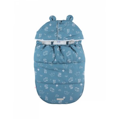 Chancelière bébé winter blue - mix and match