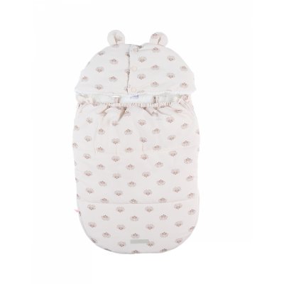 Chancelière bébé powder pink - mix and match