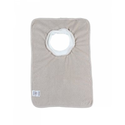 Bavoir bébé girafe beige