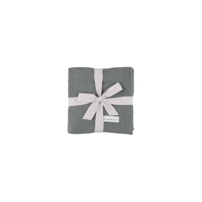 Couverture tricot 75 x 100 kaki mix and match