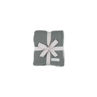 Couverture tricot bébé kaki avec sherpa 75x100 mix and match