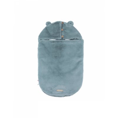 Nid d'ange poil long bleu - mix and match