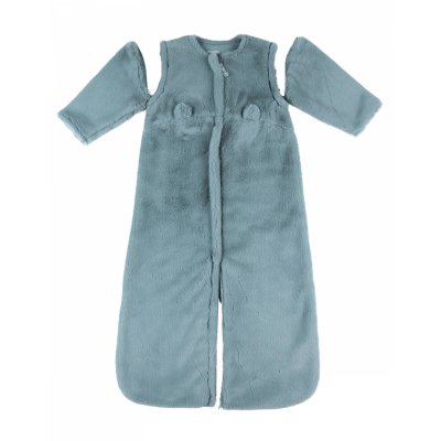 NOUKIES Gigoteuse 100cm poil long bleu - mix and match