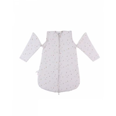 Gigoteuse 70cm jersey manches amovibles colombes du bonheur