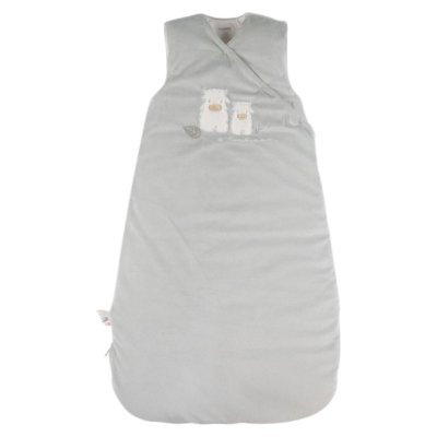 Gigoteuse bali 100cm en veloudoux - fluffy sauge