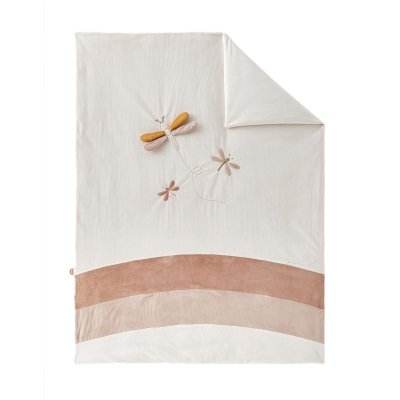 Couverture bébé veloudoux 100x140cm popsie gigi et louli