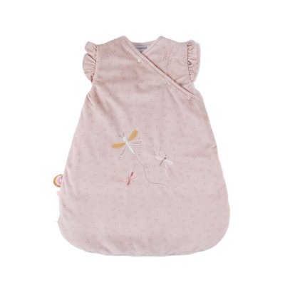 Gigoteuse hiver en veloudoux 50 cm rose popsie gigi et louli