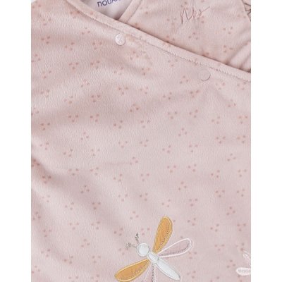 Gigoteuse hiver en veloudoux 50 cm rose popsie gigi et louli