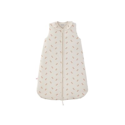 Gigoteuse mi saison 0-6 mois en jersey ouatiné écru popsie gigi et louli