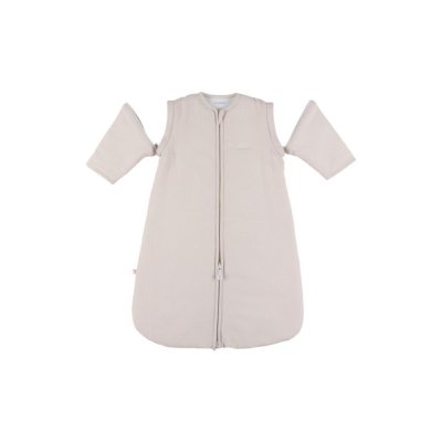 Gigoteuse nomade 70cm, mousseline de coton bio, 1-6 mois - beige