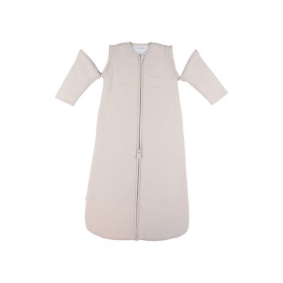 Gigoteuse nomade 100cm, mousseline de coton bio, 6-24 mois - beige