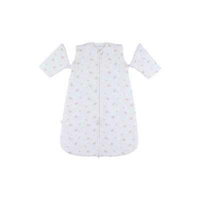 Gigoteuse nomade 70cm, coton bio, 1-6 mois - fleurs d'antan